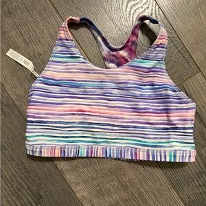 Athleta Girl - Sports Bra Purple & Multicolor reversible